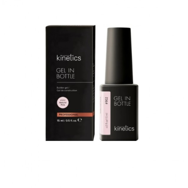 Gelis buteliuke Kinetics Gel in Bottle 902 Natural Pink 15 ml