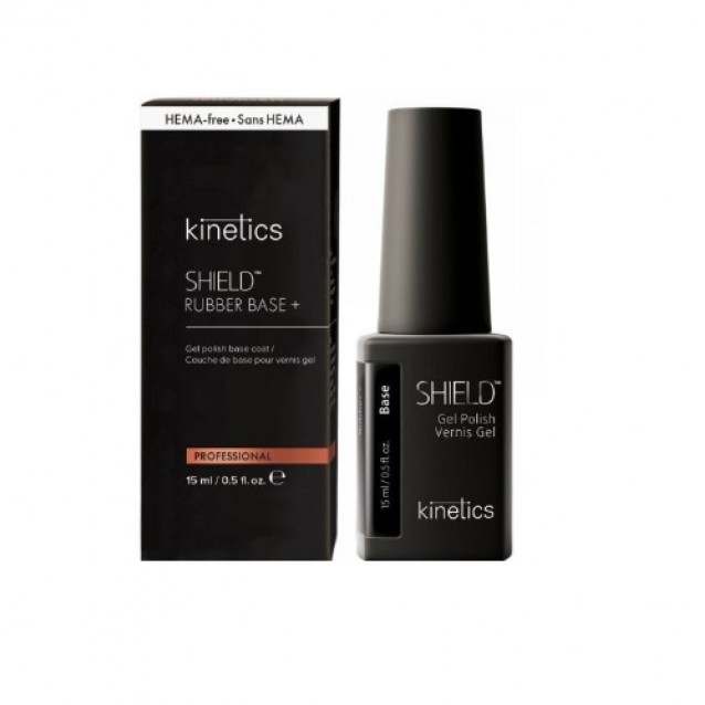 Gelio lako pagrindas Kinetics Shield Rubber Base+ 15ml