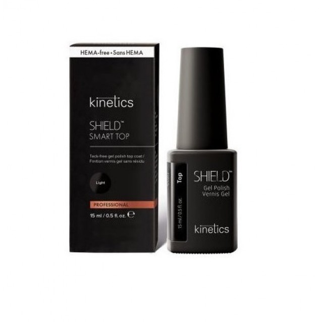 Gelio lako viršutinis sluoksnis Kinetics SHIELD Smart Top Light 15ml