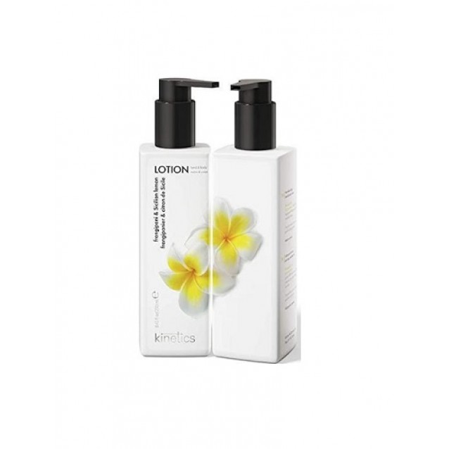 Kinetics rankų ir kūno losjonas su baltuoju jostru ir Sicilijos citrinomis 250 ml