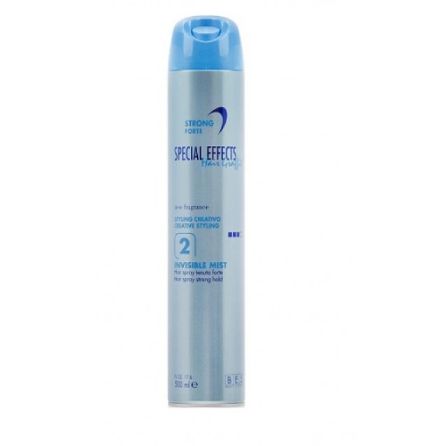 Bes lakas plaukams Invisible Mist Strong 500ml